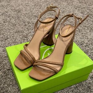Sam Edelman Kia Nude Patent Heels, 8